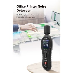 Buy Noyafa Sound Level Meter - NF-562S - Dual A/C Weighting, Real-Time Alarm & C... in Cyprus, Nicosia, Limassol, Larnaka, Pafos