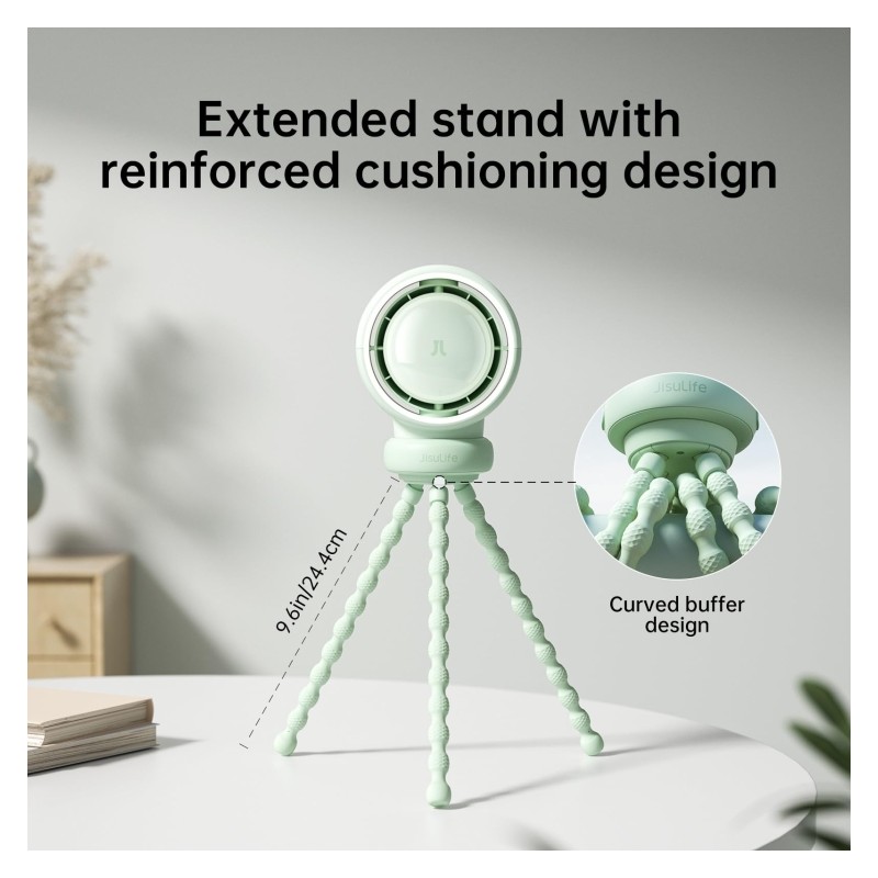 Buy Jisulife Stroller Fan - Life2 - Green in Cyprus, Nicosia, Limassol, Larnaka, Pafos