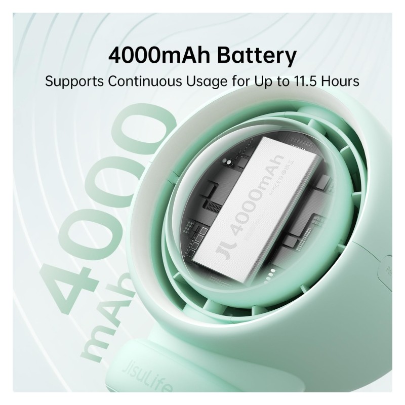 Buy Jisulife Stroller Fan - Life2 - Green in Cyprus, Nicosia, Limassol, Larnaka, Pafos