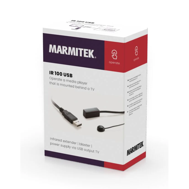 Buy Marmitek IR Extender - IR100USB - USB Powered for 1 Device in Cyprus, Nicosia, Limassol, Larnaka, Pafos