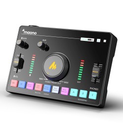 Buy Maono Streaming Audio Mixer Console - AMC2 NEO - Streaming Audio Mixer Console in Cyprus, Nicosia, Limassol, Larnaka, Pafos