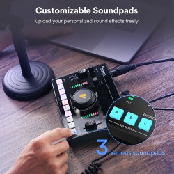 Buy Maono Streaming Audio Mixer Console - AMC2 NEO - Streaming Audio Mixer Console in Cyprus, Nicosia, Limassol, Larnaka, Pafos