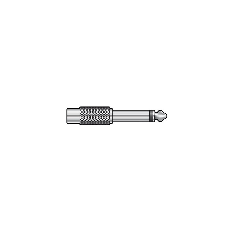 Buy QTX 6.3mm Plug-RCA Skt Adaptor - 757.141UK - Bag in Cyprus, Nicosia, Limassol, Larnaka, Pafos