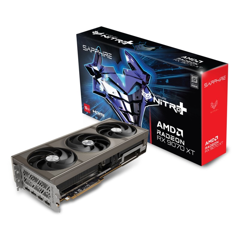 Buy Sapphire NITRO+ Radeon RX 9070 XT 16GB Gaming OC (UEFI) - Grey, 3060 MHz Boo... in Cyprus, Nicosia, Limassol, Larnaka, Pafos
