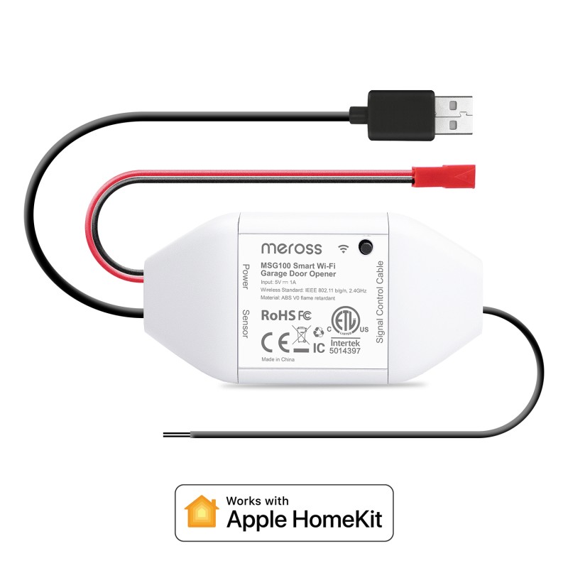 Buy Meross Homekit Smart Wi-Fi Garage Door Opener - MSG100HK-UK - Homekit in Cyprus, Nicosia, Limassol, Larnaka, Pafos
