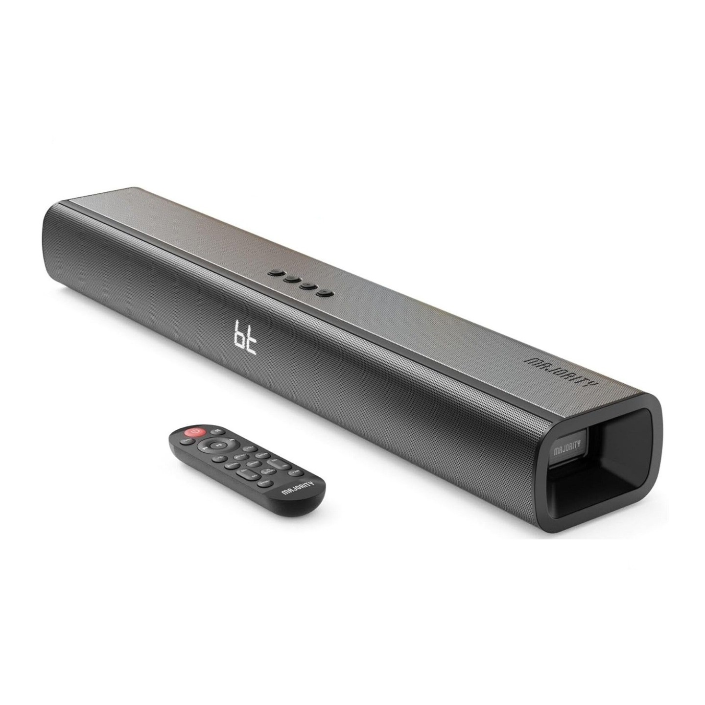 Majority Soundbar - NAGA60 - 120W 2.1 3D Sound Built-in Sub & Wall Mount — Buy in Cyprus with Fast Delivery