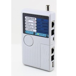 Noyafa Network Cable Tester - NF-3468 - 4-In-1 for USB, BNC, RJ11 and RJ45 Connections — Buy in Cyprus with Fast Delivery