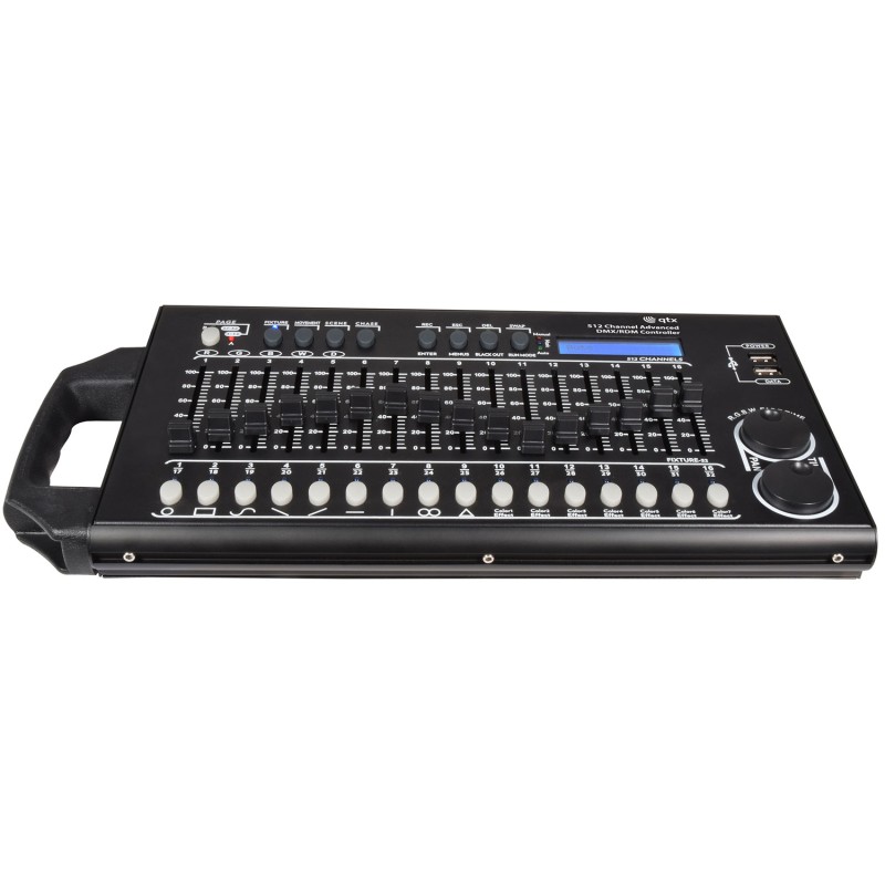 Buy QTX Advanced DMX RDM Controller - ADMX-512 - 512 Ch DMX RDM Controller in Cyprus, Nicosia, Limassol, Larnaka, Pafos