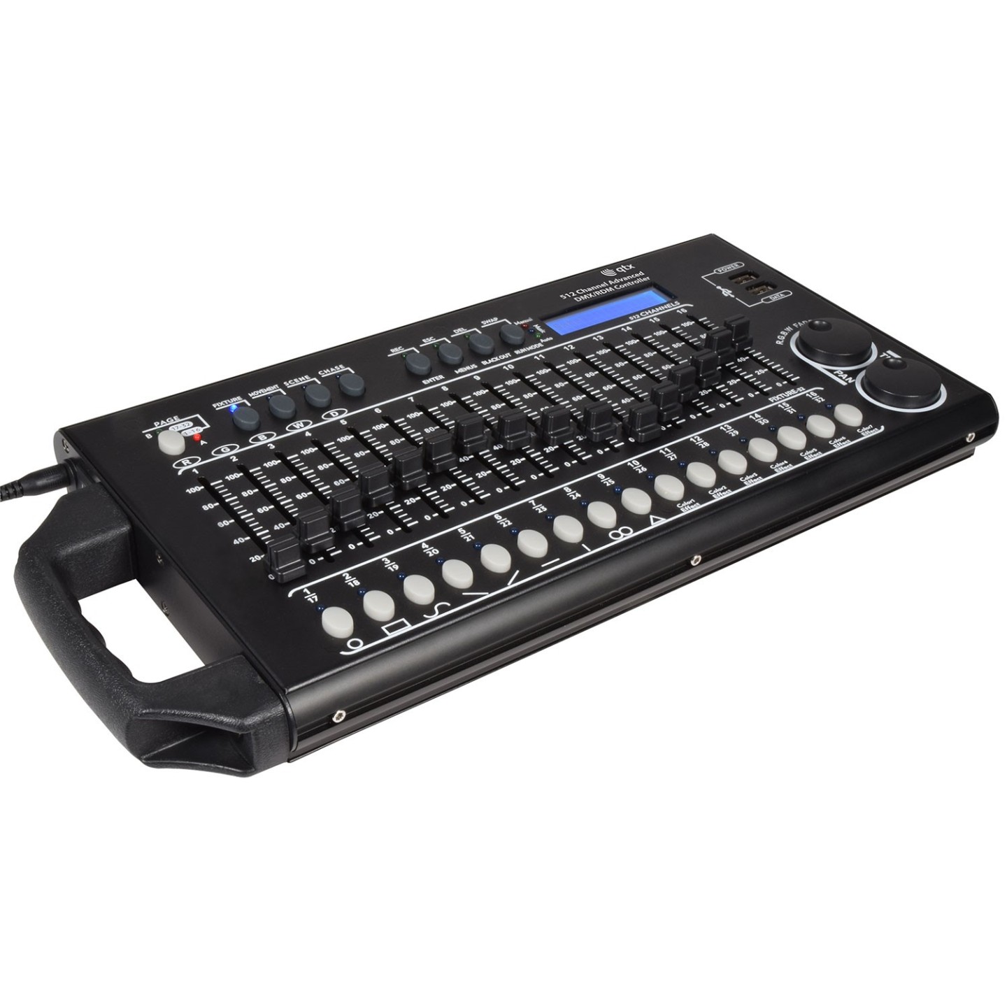QTX Advanced DMX RDM Controller - ADMX-512 - 512 Ch DMX RDM Controller — Buy in Cyprus with Fast Delivery