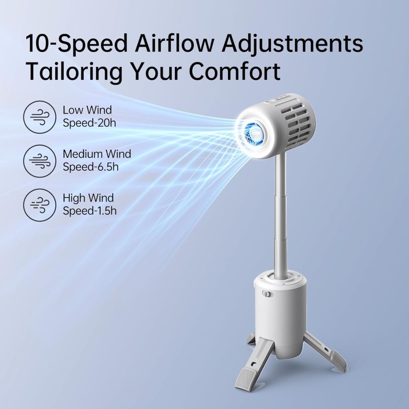 Buy Jisulife Outdoor Fan - Ultra1 - Green in Cyprus, Nicosia, Limassol, Larnaka, Pafos