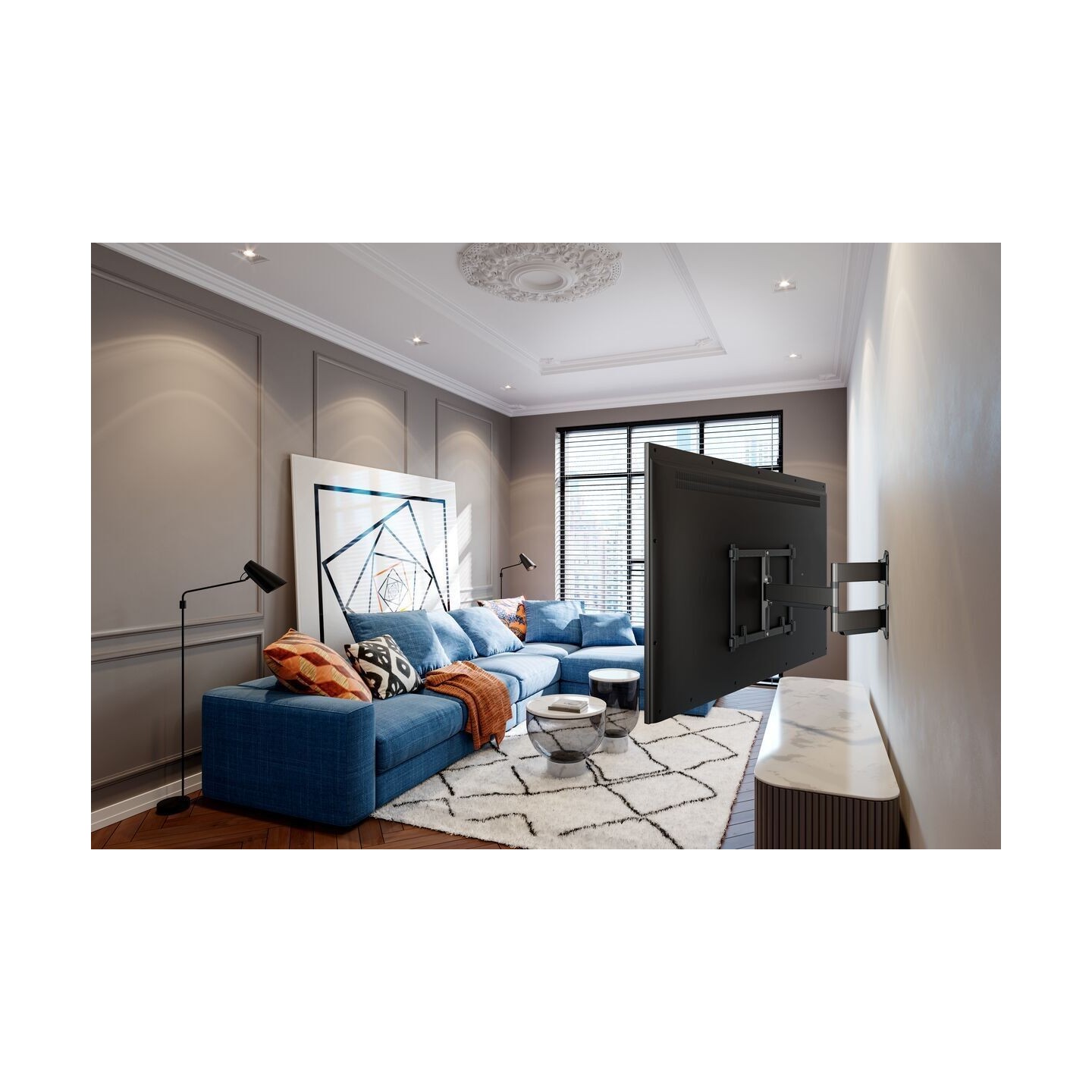 Vogels ELITE TV Wall Mount - TVM5445 - 40x40 Turn 2 arms 35kg 56cm — Buy in Cyprus with Fast Delivery