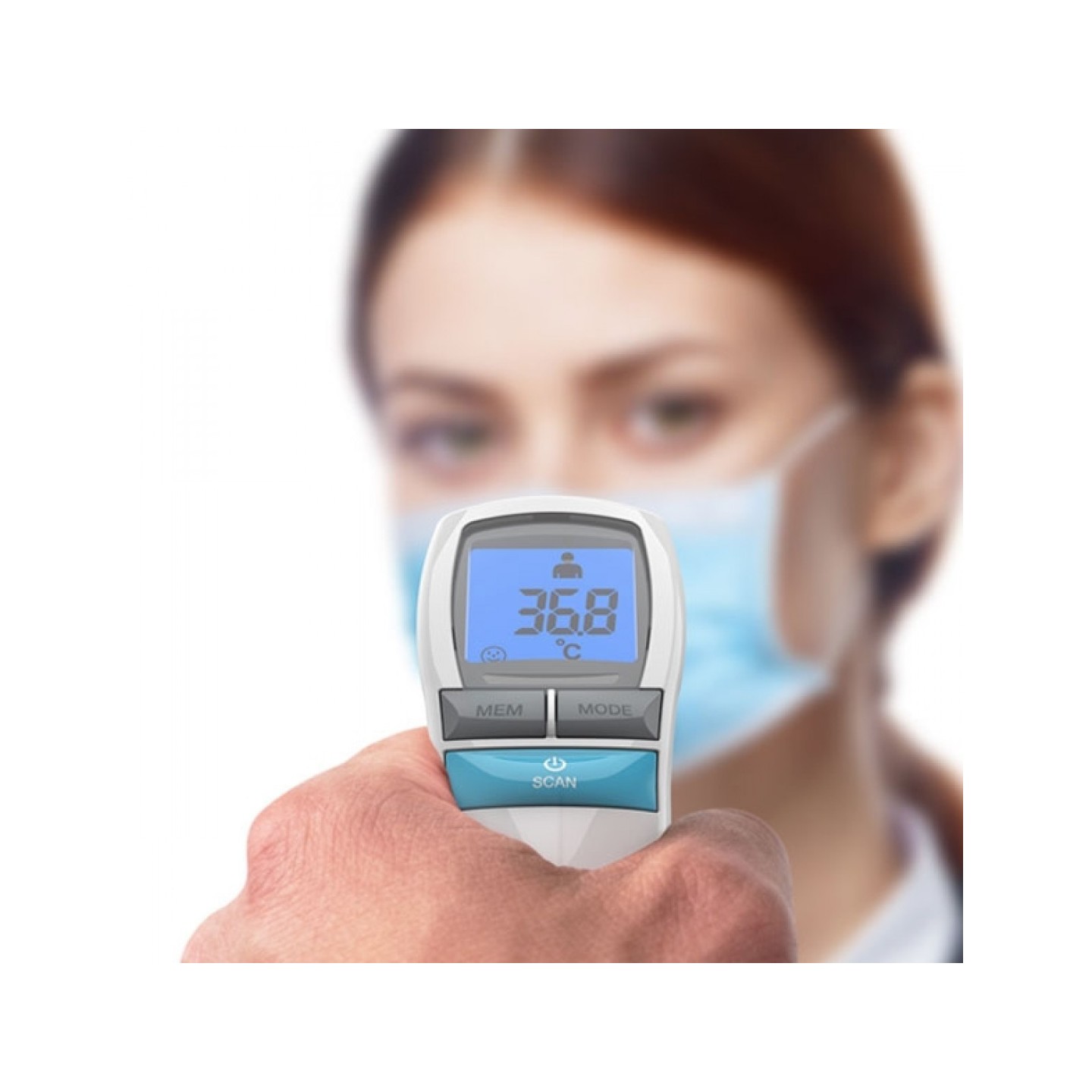 HoMedics No Touch Infrared Thermometer - TE-200 - No Touch Infrared Thermometer — Buy in Cyprus with Fast Delivery