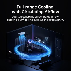 Buy Jisulife Desktop Fan - Pro3 - Black in Cyprus, Nicosia, Limassol, Larnaka, Pafos