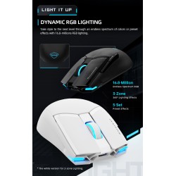 Machenike M7 Pro Wireless Gaming Mouse 74g PAW3395 26000 DPI (Boxed) — Buy in Cyprus with Fast Delivery