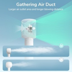 Buy Jisulife Portable Personal Fan - FA42 - White in Cyprus, Nicosia, Limassol, Larnaka, Pafos