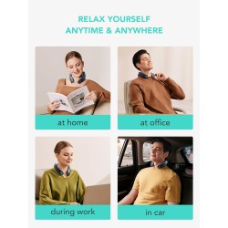 Buy SKG Neck Massager - G7 Pro-Fold - Pulse-Heat-APP-Multiple Heads in Cyprus, Nicosia, Limassol, Larnaka, Pafos