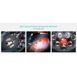 Buy SKG Neck Massager - G7 Pro-Fold - Pulse-Heat-APP-Multiple Heads in Cyprus, Nicosia, Limassol, Larnaka, Pafos