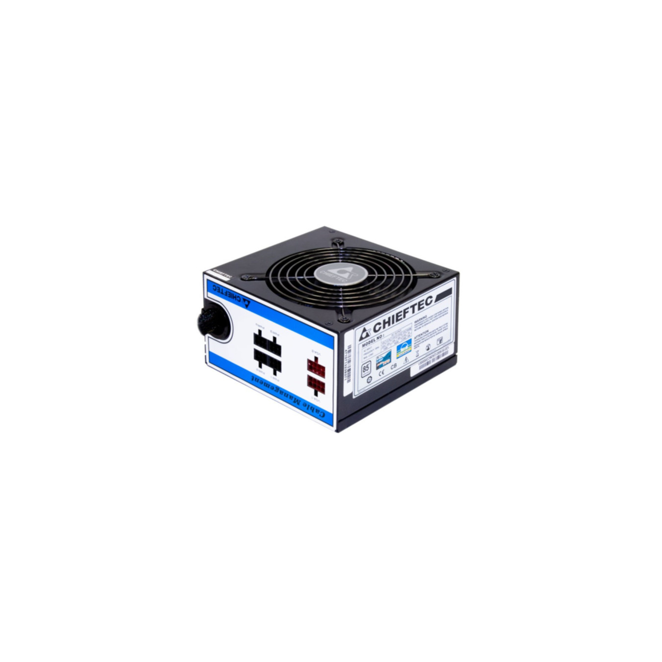 Chieftec A-80 CTG-550C - 550W Semi-Modular ATX Power Supply, 80 PLUS — Buy in Cyprus with Fast Delivery