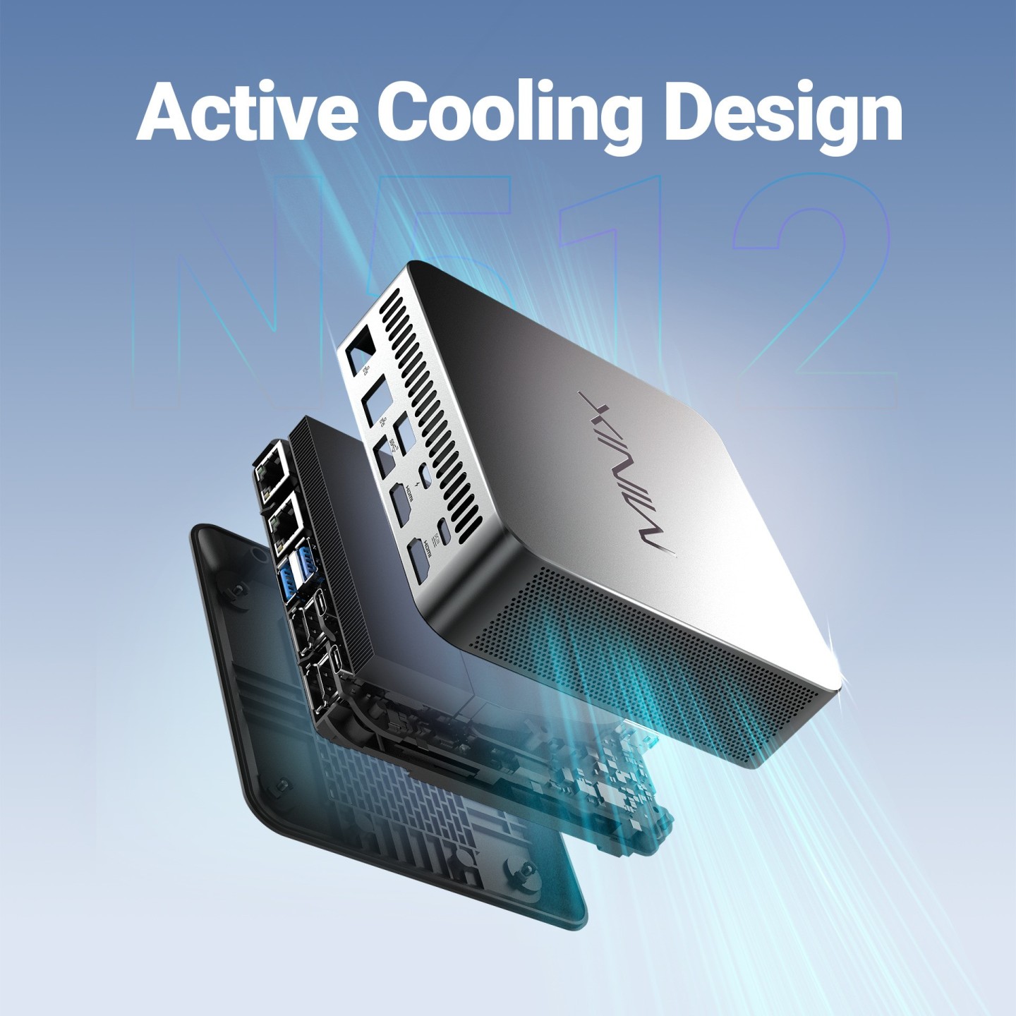 MINIX NGC N512-1T i5-12600H 16GB DDR5 1TB SSD Dual LAN TB4 Win11 Pro (Boxed) — Buy in Cyprus with Fast Delivery