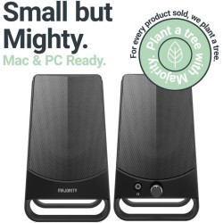 Buy Majority PC Speakers - DX 10 - 10W 2.0 USB Powered in Cyprus, Nicosia, Limassol, Larnaka, Pafos