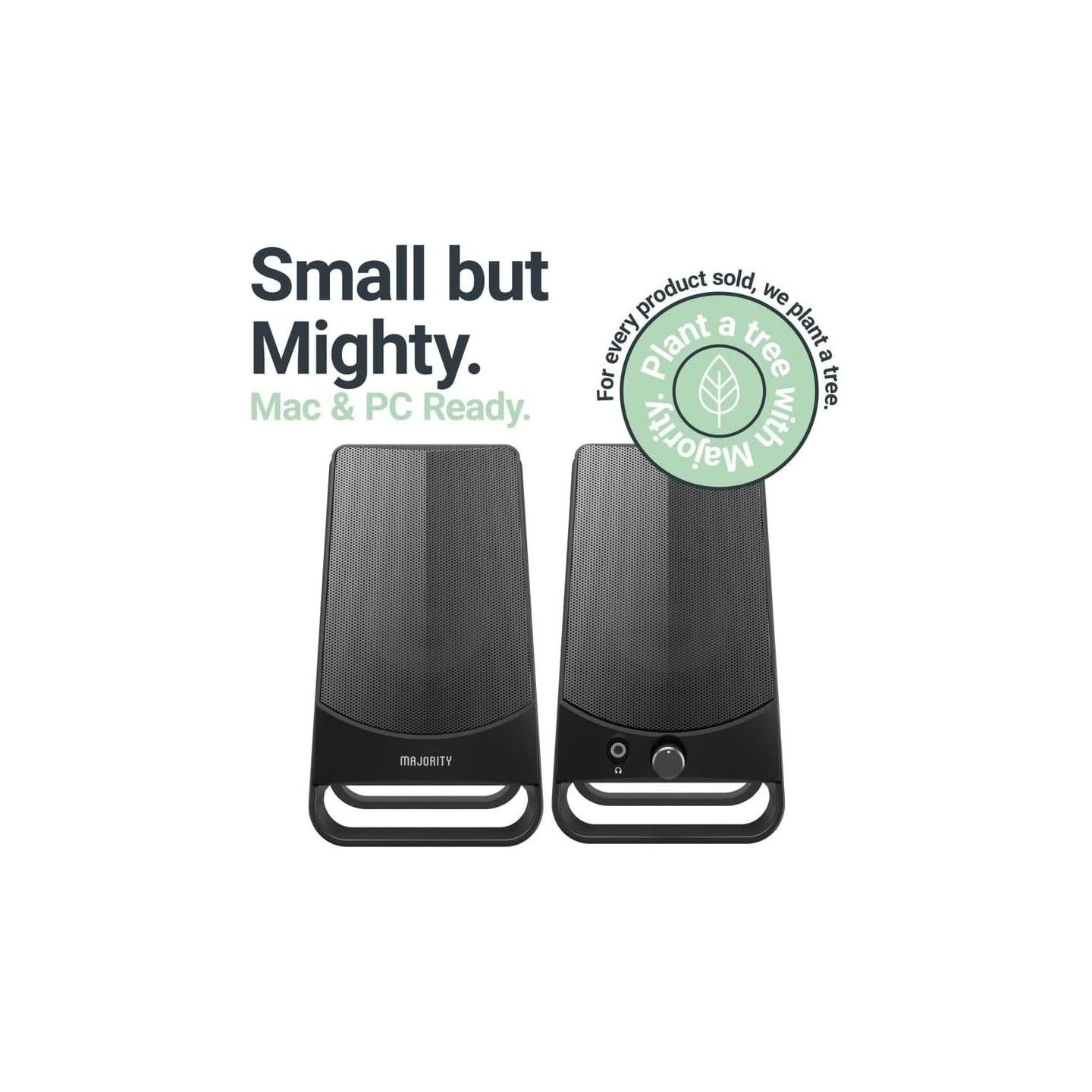 Majority PC Speakers - DX 10 - 10W 2.0 USB Powered — Buy in Cyprus with Fast Delivery