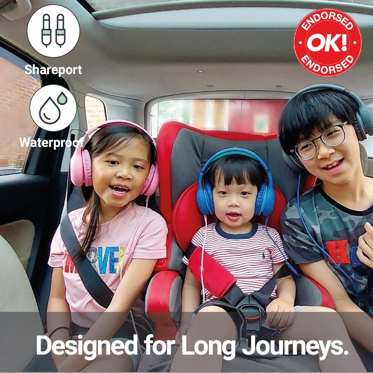 Majority SUPERSTAR Headphones - Pink - Kids Over Ear — Buy in Cyprus with Fast Delivery