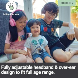 Buy Majority SUPERSTAR Headphones - Pink - Kids Over Ear in Cyprus, Nicosia, Limassol, Larnaka, Pafos