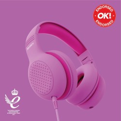 Buy Majority SUPERSTAR Headphones - Pink - Kids Over Ear in Cyprus, Nicosia, Limassol, Larnaka, Pafos