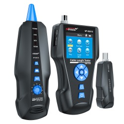Noyafa Multi-Function Cable Tester with PoE, Ping, TDR Length Measurement, Port Flashing & NCV for RJ45, RJ11, BNC, C...