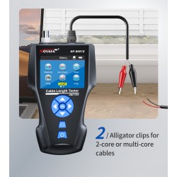 Noyafa Multi-Function Cable Tester with PoE, Ping, TDR Length Measurement, Port Flashing & NCV for RJ45, RJ11, BNC, C...