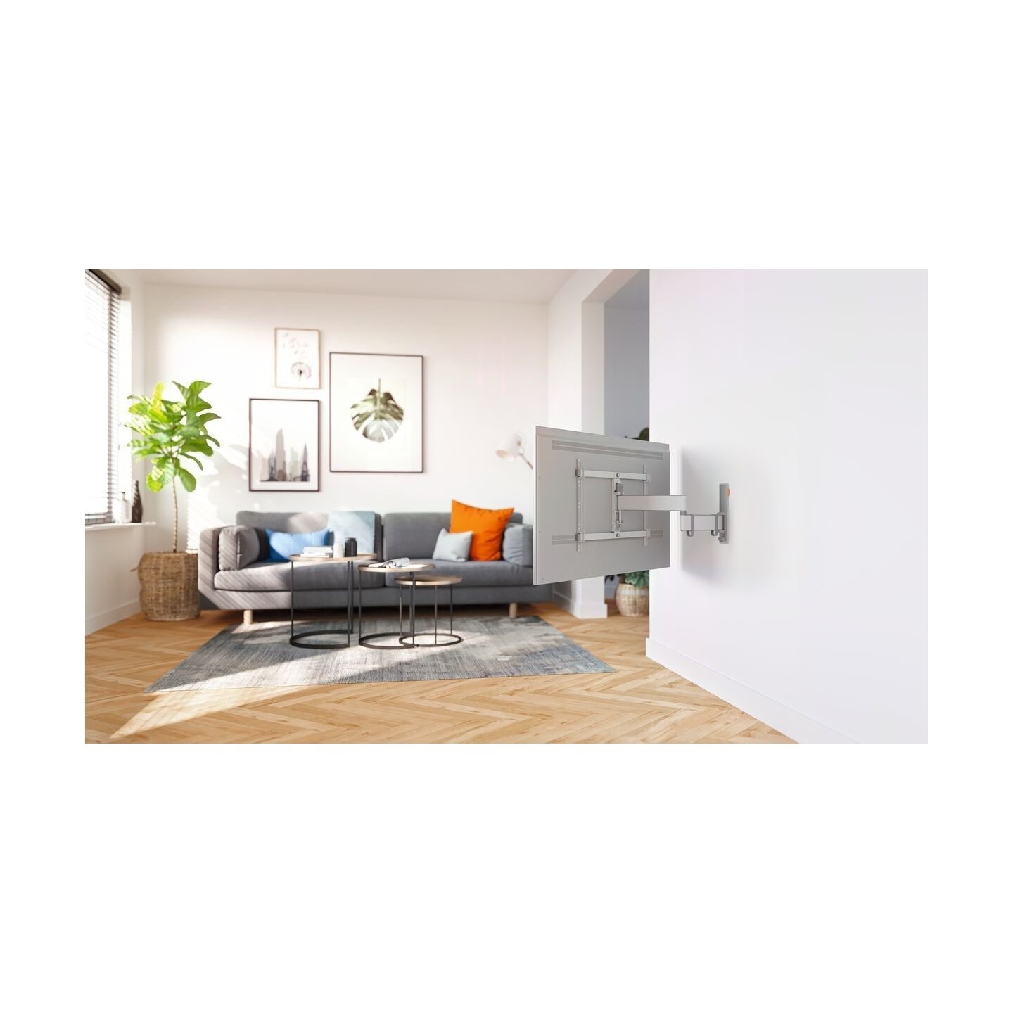 Vogels COMFORT TV Wall Mount - TVM3643 - 60x40 Turn2A White — Buy in Cyprus with Fast Delivery