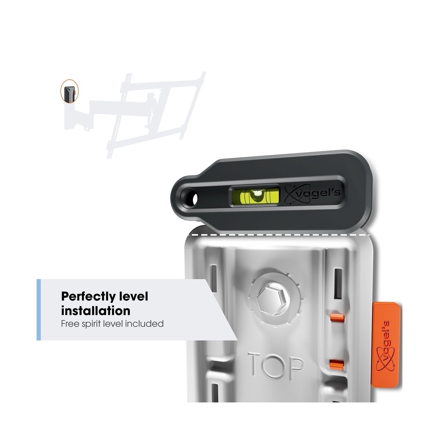 Vogels COMFORT TV Wall Mount - TVM3643 - 60x40 Turn2A White — Buy in Cyprus with Fast Delivery