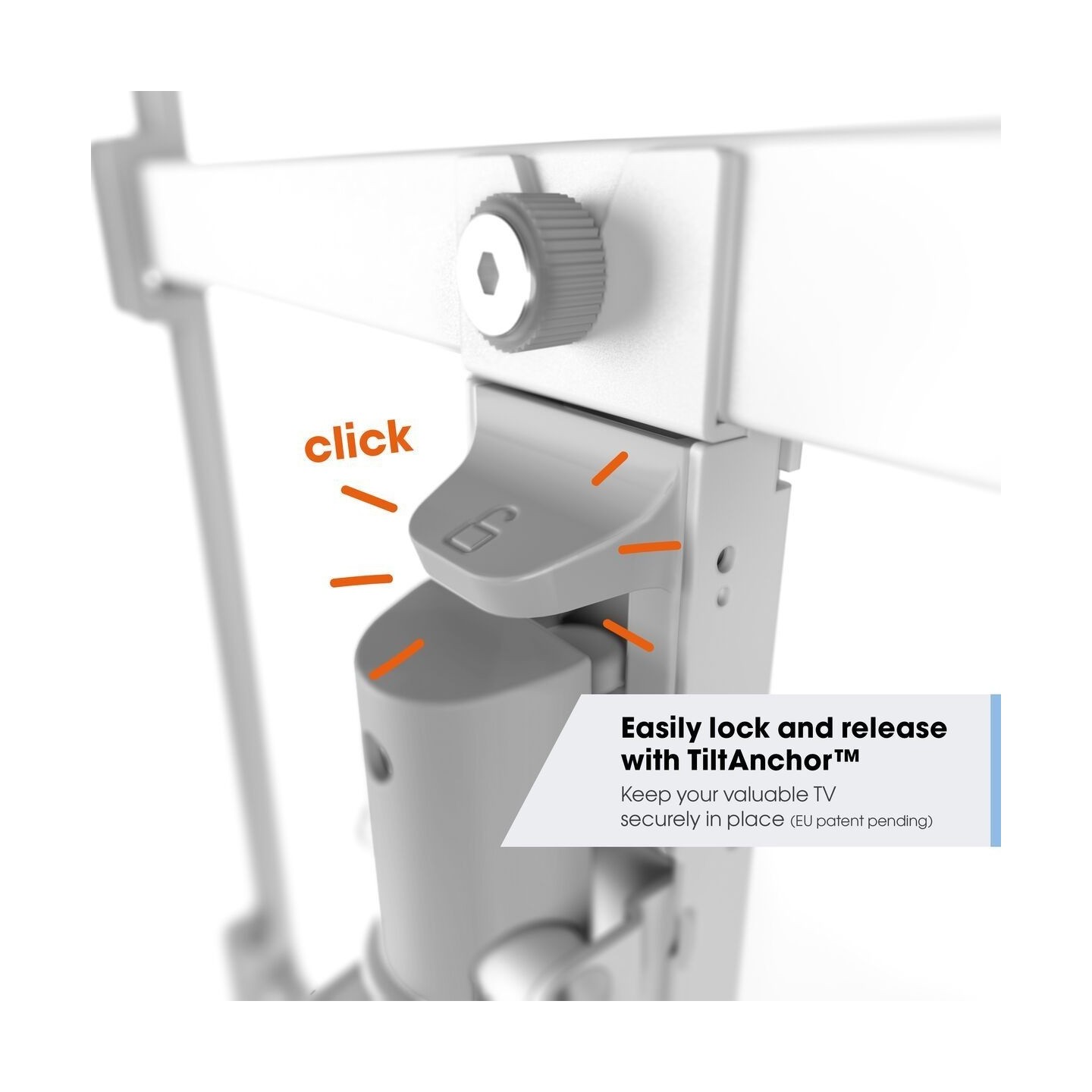 Vogels COMFORT TV Wall Mount - TVM3643 - 60x40 Turn2A White — Buy in Cyprus with Fast Delivery