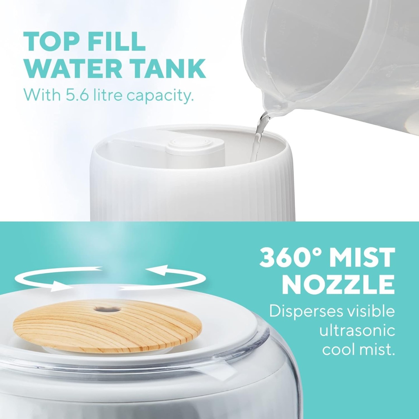 Homedics Totalcomfort Deluxe Ultrasonic Humidifier - CMTF91 - Totalcomfort Deluxe Ultrasonic Humidifier