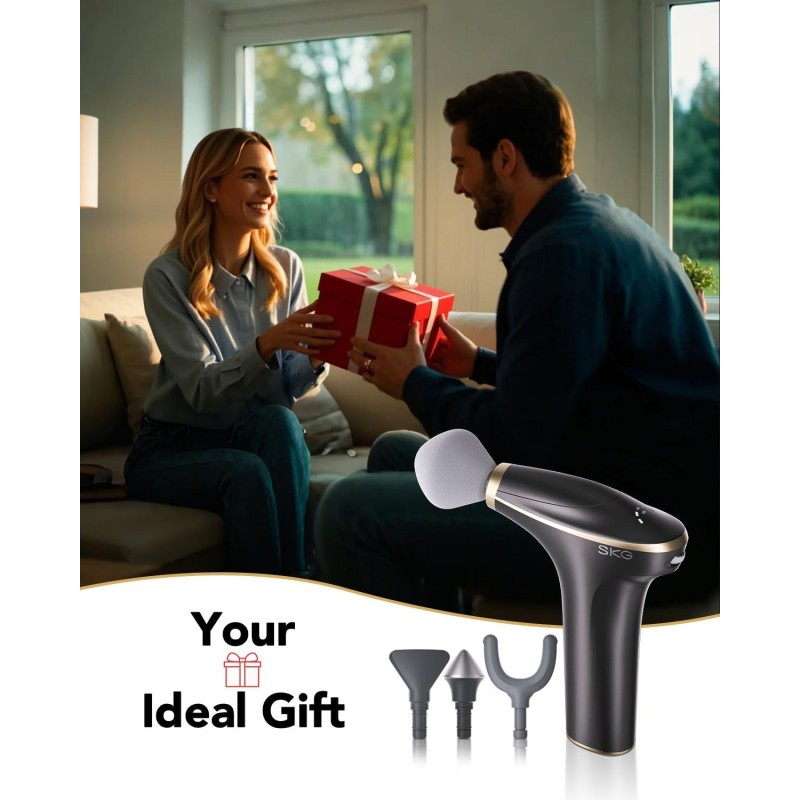 Buy SKG Body Gun Massager - FS700 - 600-3200 RPM & LED Display in Cyprus, Nicosia, Limassol, Larnaka, Pafos