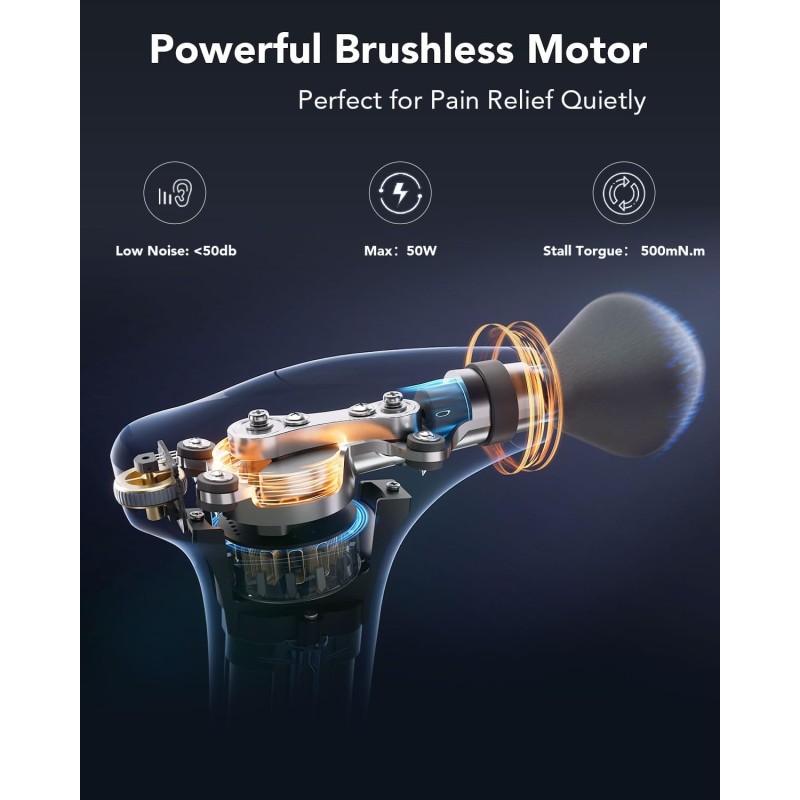 Buy SKG Body Gun Massager - FS700 - 600-3200 RPM & LED Display in Cyprus, Nicosia, Limassol, Larnaka, Pafos