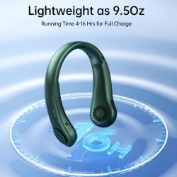 Buy Jisulife Bladeless Turbine Neck Fan - FA14 - Green in Cyprus, Nicosia, Limassol, Larnaka, Pafos