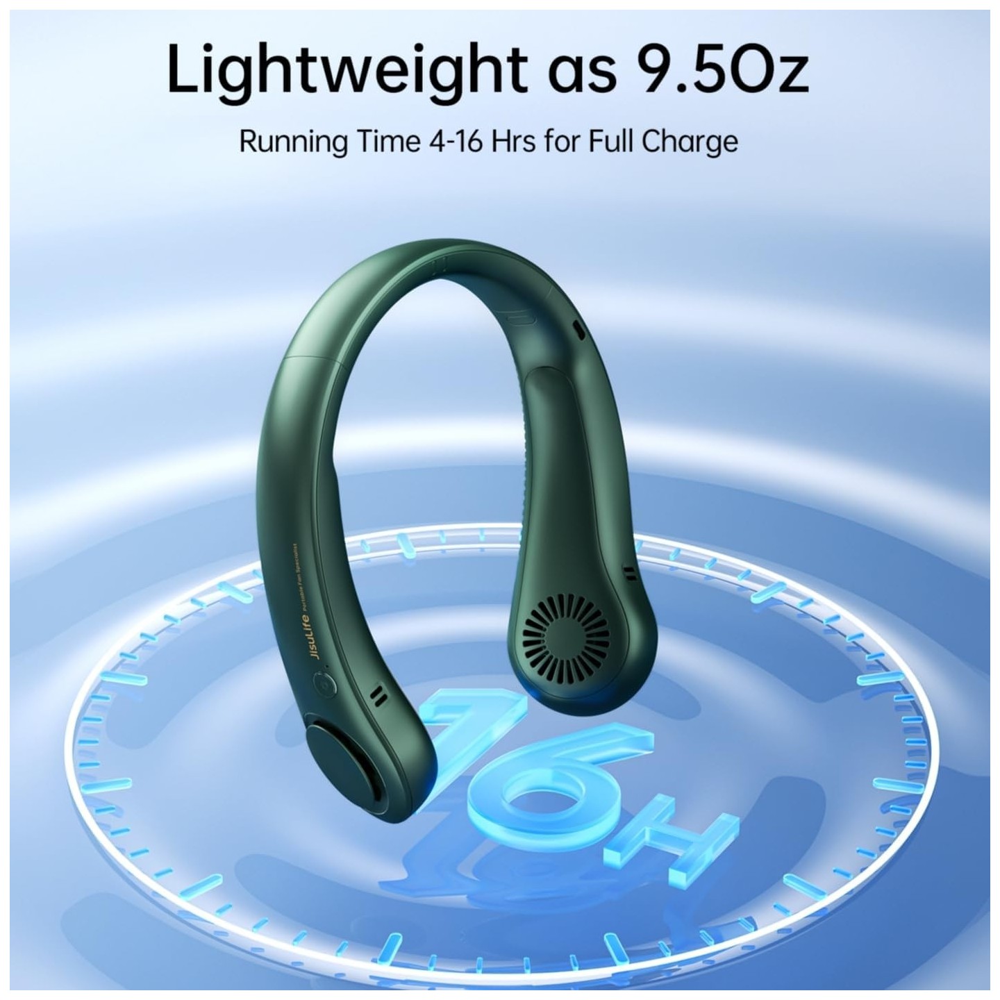 Jisulife Bladeless Turbine Neck Fan - FA14 - Green — Buy in Cyprus with Fast Delivery