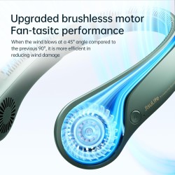 Buy Jisulife Bladeless Turbine Neck Fan - FA14 - Green in Cyprus, Nicosia, Limassol, Larnaka, Pafos