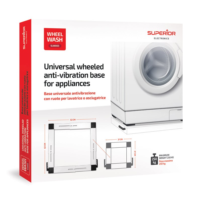 Buy Superior Washing Machine Anti Vibration Base - with Wheels in Cyprus, Nicosia, Limassol, Larnaka, Pafos