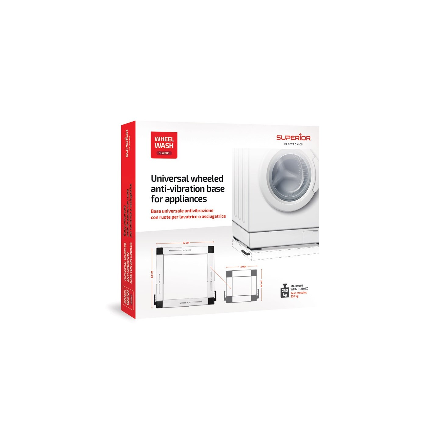 Superior Washing Machine Anti Vibration Base - with Wheels — Buy in Cyprus with Fast Delivery