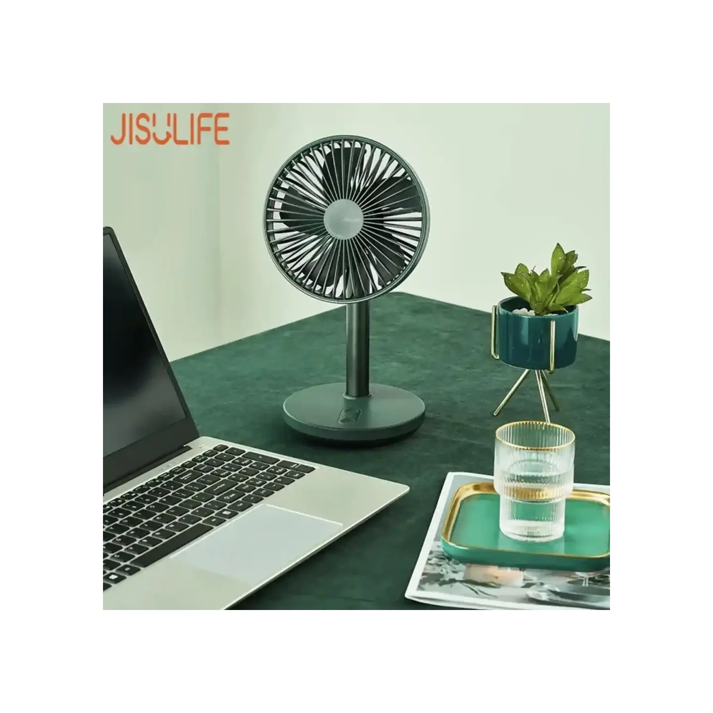 Jisulife Extendable Rotating Desktop Fan - FA13P - White — Buy in Cyprus with Fast Delivery
