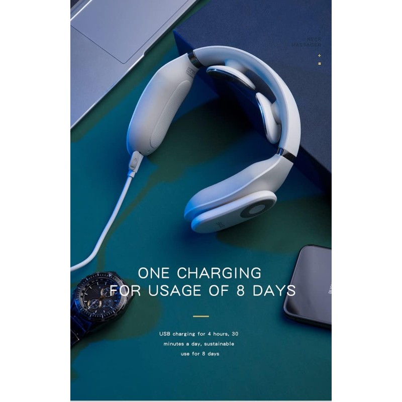 Buy SKG Neck Massager - 4098E - Pulse-Heat-Remote-3xModes in Cyprus, Nicosia, Limassol, Larnaka, Pafos