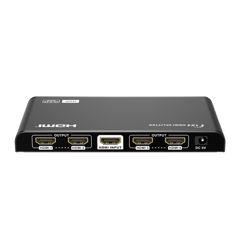 Buy Lenkeng HDMI Splitter - LKV314HDR-V3.0 - 2.0 4K60Hz Scaler 1x4 in Cyprus, Nicosia, Limassol, Larnaka, Pafos