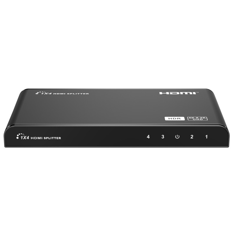 Buy Lenkeng HDMI Splitter - LKV314HDR-V3.0 - 2.0 4K60Hz Scaler 1x4 in Cyprus, Nicosia, Limassol, Larnaka, Pafos