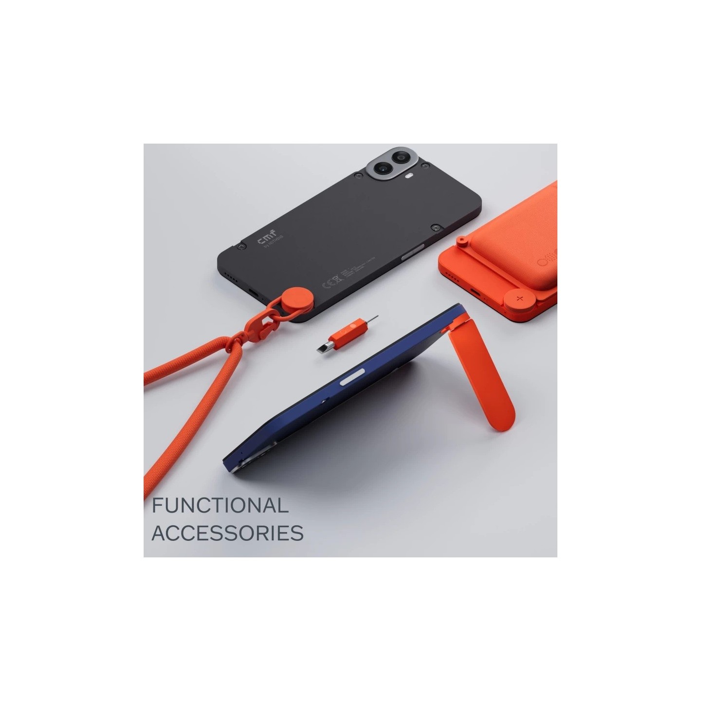 Nothing Android Smartphone 8GB+256GB 6.67' 50MP 5000mAh Black - CMF 1 - Android Smartphone 8GB+256GB 6.67' 50MP 5000mAh Black