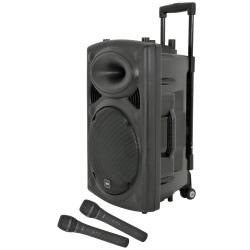 Buy QTX QR12PA 12'' Professional Portable Karaoke & PA Speaker with 2x Wireless ... in Cyprus, Nicosia, Limassol, Larnaka, Pafos