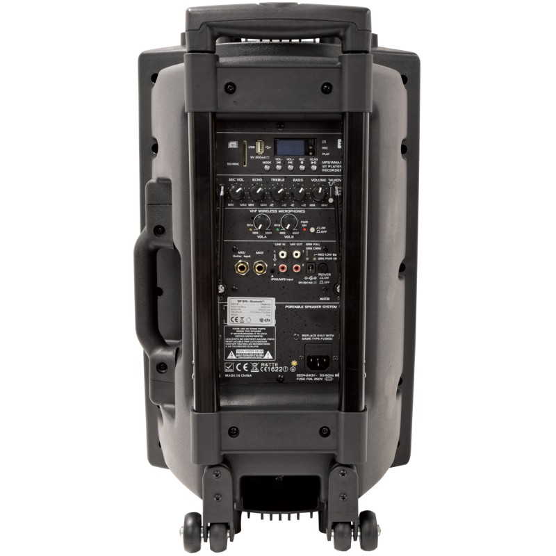 Buy QTX QR12PA 12'' Professional Portable Karaoke & PA Speaker with 2x Wireless ... in Cyprus, Nicosia, Limassol, Larnaka, Pafos