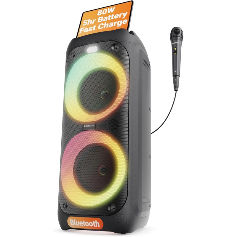 Buy Majority Oakcastle Portable Karaoke Speaker 80W BT USB - PS200 - Oakcastle P... in Cyprus, Nicosia, Limassol, Larnaka, Pafos