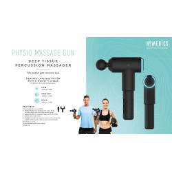 Buy HoMedics Massage Gun - PGM200 - Physio Massage Gun in Cyprus, Nicosia, Limassol, Larnaka, Pafos